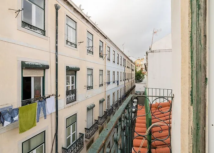 Attic With Balcony In Bairro Alto * Lisboa